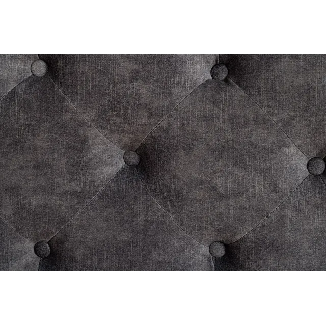 Boxbett PARIS 180x200cm – Lit double Chesterfield en velours gris avec coffre de rangement, matelas et topper inclus Boxbett PARIS 180x200cm – Lit double Chesterfield en velours gris avec coffre de rangement, matelas et topper inclus