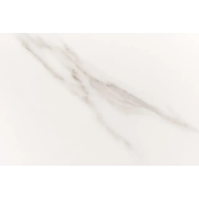 Table à manger design UNIQUE 200 cm – Plateau céramique blanc effet marbre & pied colonne noyer Table à manger design UNIQUE 200 cm – Plateau céramique blanc effet marbre & pied colonne noyer