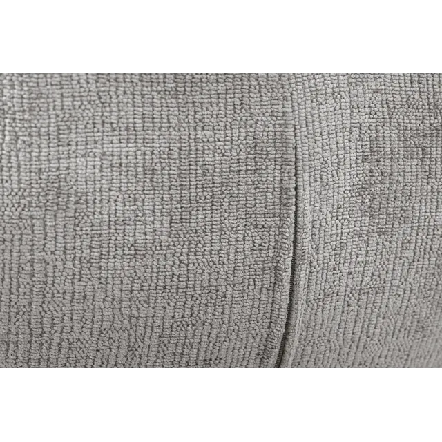 Chaise de salle à manger rétro pivotante UNIQUE – Chenille grise & piètement métal noir avec accoudoirs Chaise de salle à manger rétro pivotante UNIQUE – Chenille grise & piètement métal noir avec accoudoirs