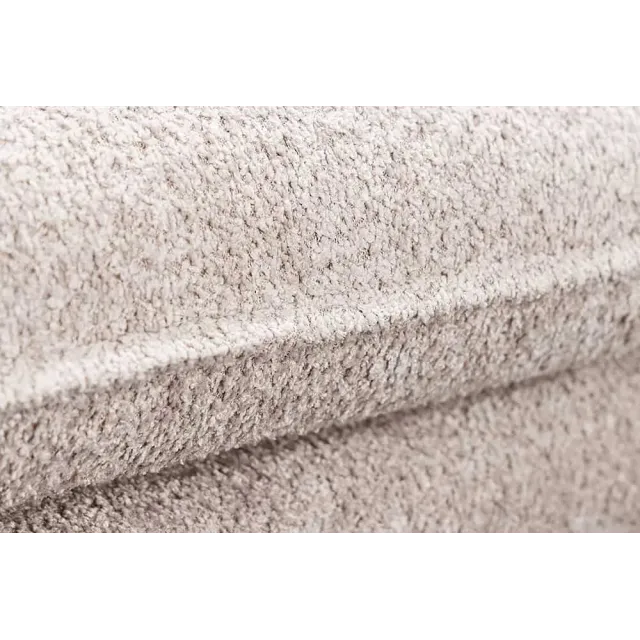 Canapé HEAVEN 3 places – 200 cm – Tissu bouclé champagner beige, coussins inclus, assise à ressorts Nosag
