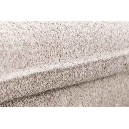 Canapé HEAVEN 3 places – 200 cm – Tissu bouclé champagner beige, coussins inclus, assise à ressorts Nosag