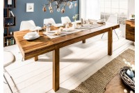 Table de salle à manger extensible 160-240 cm  en bois massif