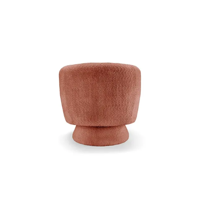 Fauteuil design BOSSA NOVA rotatif 360° – Bouclé effet rouille, confort moderne et style vintage Fauteuil design BOSSA NOVA rotatif 360° – Bouclé effet rouille, confort moderne et style vintage