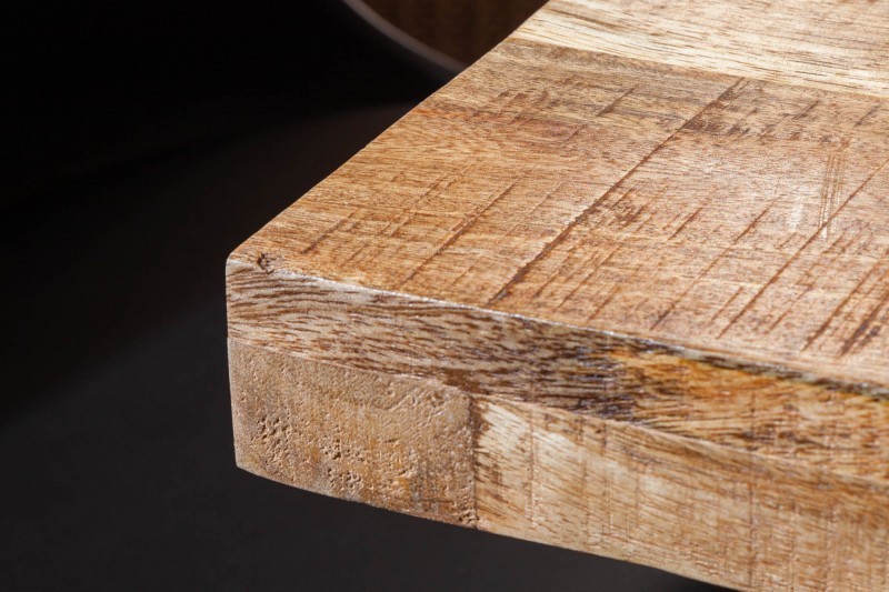 Table à manger de 120cm en bois massif coloris naturel Table à manger de 120cm en bois massif coloris naturel
