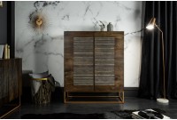 Bahut de 100cm en bois massif et agate