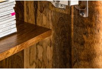 Bahut de 177 cm design scorpion coloris noir