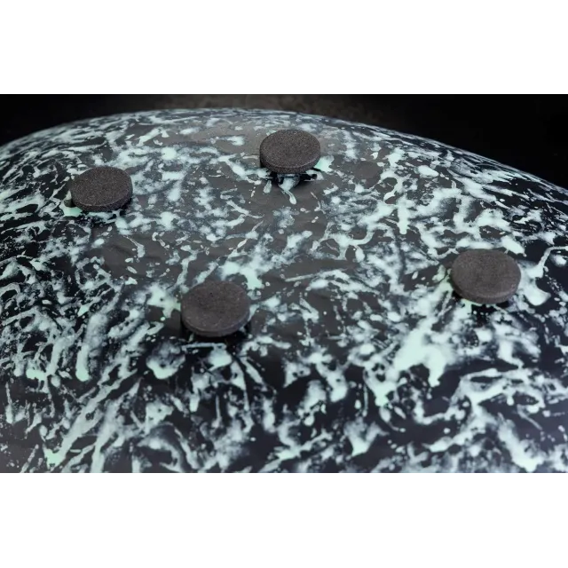 Set de 2 coupelles décoratives ORIENT – Métal doré 45 cm & 36 cm, finition martelée avec patine, fabrication artisanale