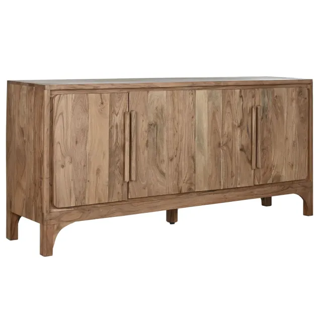 Buffet en Bois d’Acacia – Marron Clair – 175 x 40 x 81 cm – 4 Portes Buffet en Bois d’Acacia – Marron Clair – 175 x 40 x 81 cm – 4 Portes