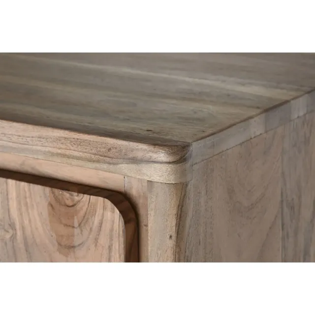 Buffet haut en bois d’Acacia – 160 cm – Marron Clair - elsines.com Buffet haut en bois d’Acacia – 160 cm – Marron Clair - elsines.com