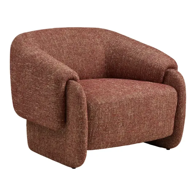 Fauteuil tissu Bordeaux Mix/ Elsines