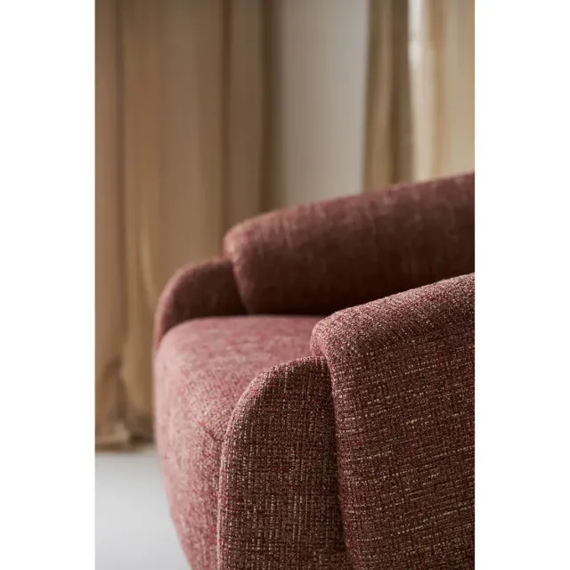 Fauteuil tissu Bordeaux Mix/ Elsines