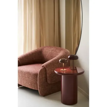 Fauteuil tissu Bordeaux Mix/ Elsines