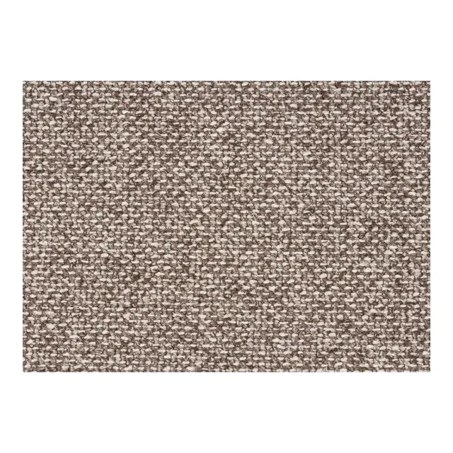 Canapé d'angle avec 2 coussins – Tissu brun