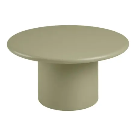 Table basse ronde – MDF vert/ Elsines