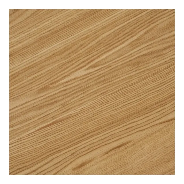 Table à manger extensible en placage chêne naturel – 180-230