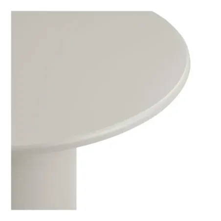 Table à manger ronde – MDF couleur sable Ø120 cm/ Elsines