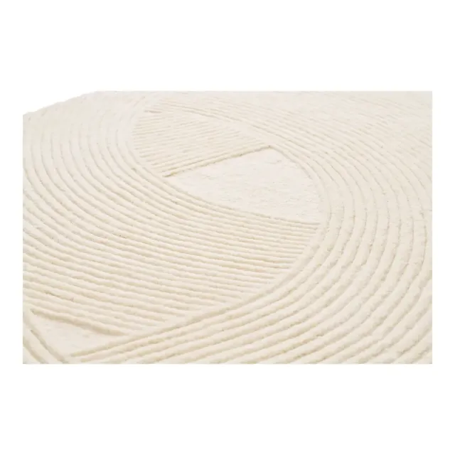 Tapis en laine tuftée à la main – Ivoire, 200x300 cm/ Elsines