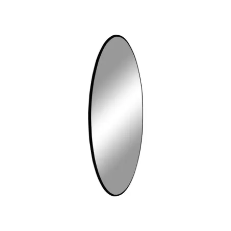 Miroir rond avec cadre en acier noir – Ø 60 cm/ Elsines