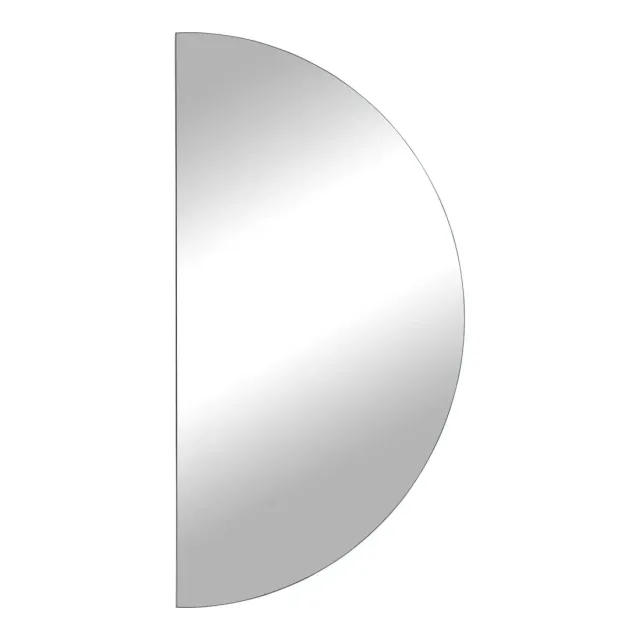 Miroir demi-lune en verre – Élégant et moderne – 80 × 160 cm/ Elsines