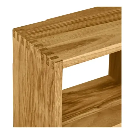 Étagère murale en chêne naturel – 70 x 70 x 15 cm/ Elsines