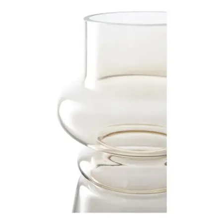 Vase en verre fumé marron clair – Ø 15 x 31 cm/ Elsines