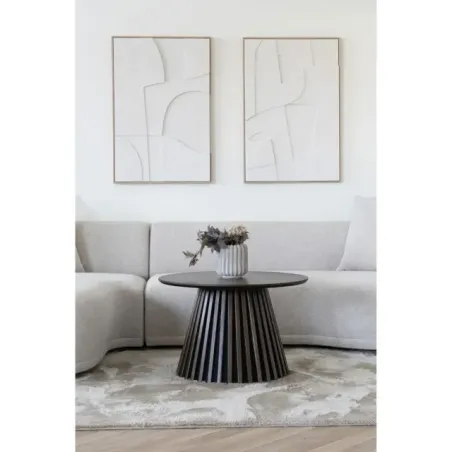 Cache-pot en céramique gris Ø15 cm/ Elsines