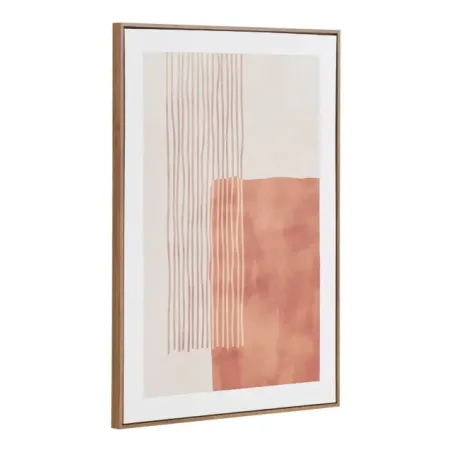 Tableau sur toile beige et marron 50 × 70 cm/ Elsines