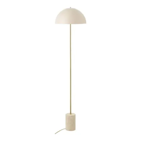 Lampadaire pied marbre beige 155 cm style contemporain/ Elsines