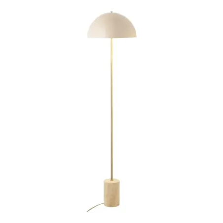 Lampadaire pied marbre beige 155 cm style contemporain/ Elsines