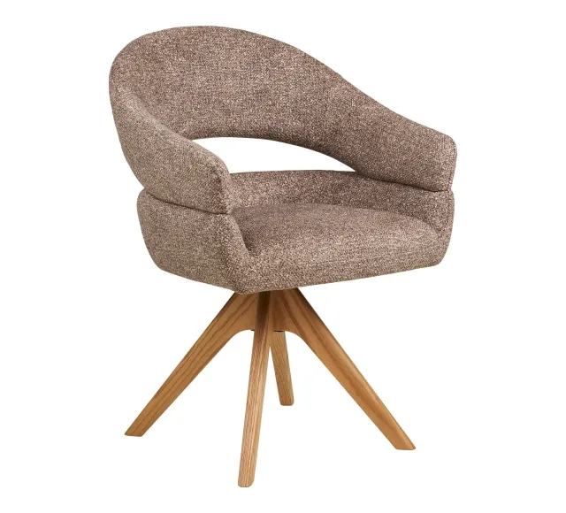 Pack ambiance salle à manger naturelle – Table ronde en céramique Ø120 cm & déco coordonnée/ Elsines