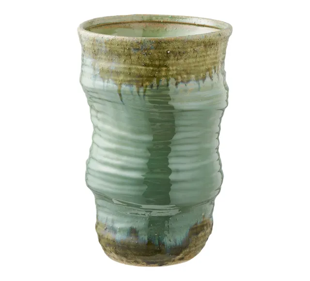 Pack ambiance salle à manger naturelle – Table ronde en céramique Ø120 cm & déco coordonnée/ Elsines