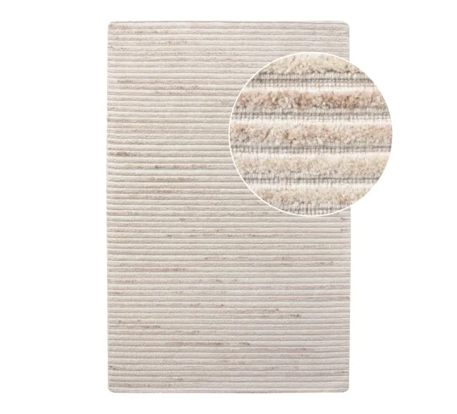 Pack ambiance contemporaine – Table ronde chêne fumé & déco coordonnée/ Elsines