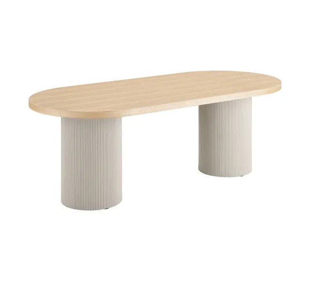 Pack ambiance naturelle chic – Frêne, bouclé beige & déco coordonnée/ Elsines