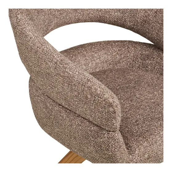 Chaise Pivotante en Chêne Naturel FSC® - Confort & Style | | Elsines