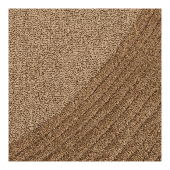 Tapis en Laine Marron 160x230 cm - Pune | Tufté à la Main | Elsines