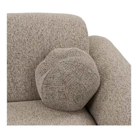 Canapé Lounge Clyde 300 cm - Méridienne Droite Gris Pierre| Elsines