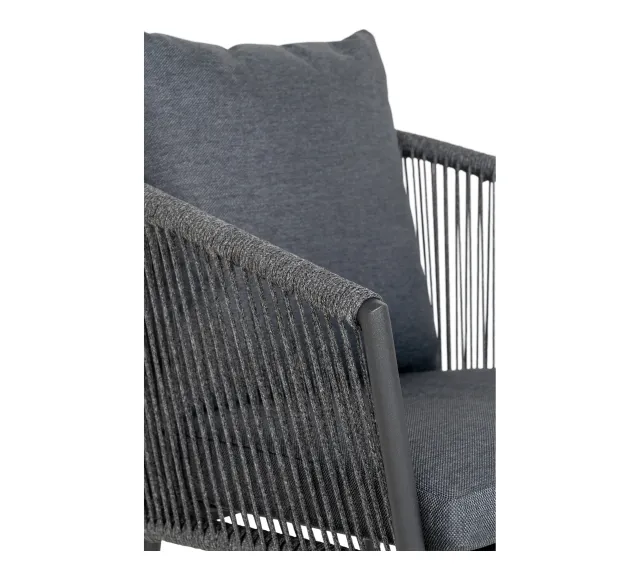 Salon de Jardin Cleveland Salerno – Table + 4 Chaises| Elsines
