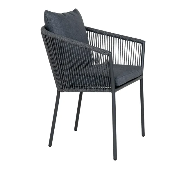 Salon de Jardin Cleveland Salerno – Table + 4 Chaises| Elsines