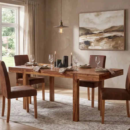 Le duo parfait pour une salle à manger chaleureuse et intemporelle