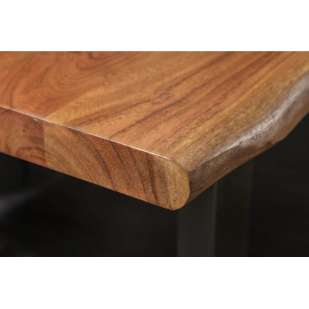 Table à manger Mammut 180cm acacia plateau 26mm