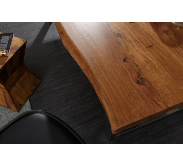 Table à manger Mammut 180cm acacia plateau 26mm