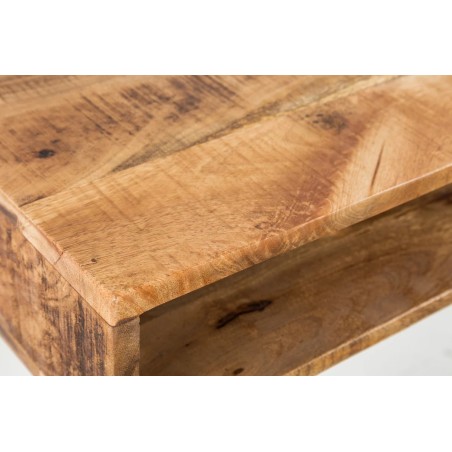 Bureau SCORPION en bois massif de manguier 100 cm | Elsines