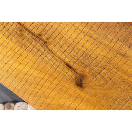 Bureau mousson en bois de manguier naturel 120 cm | Elsines