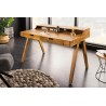 Bureau mousson en bois de manguier naturel – 120 cm