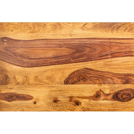 Table basse GIANT S 45x45 cm sheesham massif naturel