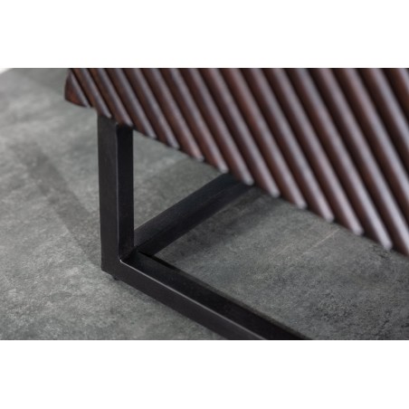 Buffet bas CREATIVO 180cm manguier massif sculpté 3D