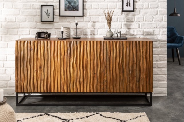Buffet bas AMAZONAS 160cm manguier naturel