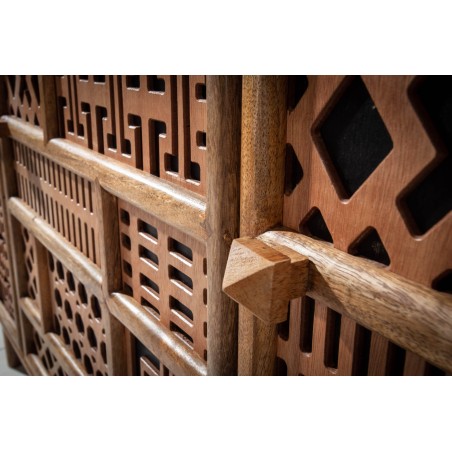 Buffet bas Marrakesh 160cm Manguier Naturel