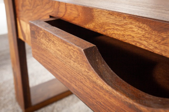 Table basse BIG MARKANT 100cm sheesham massif naturel