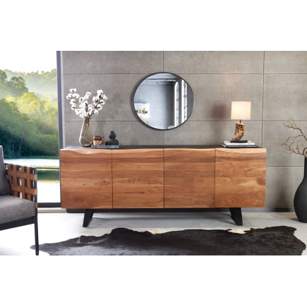 Buffet bas ORGANIC ARTWORK 180cm acacia massif